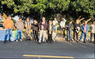 Anhanguera autoriza início da iluminação da Praça dos Ipês Vereador Aníbal Pires Barbosa